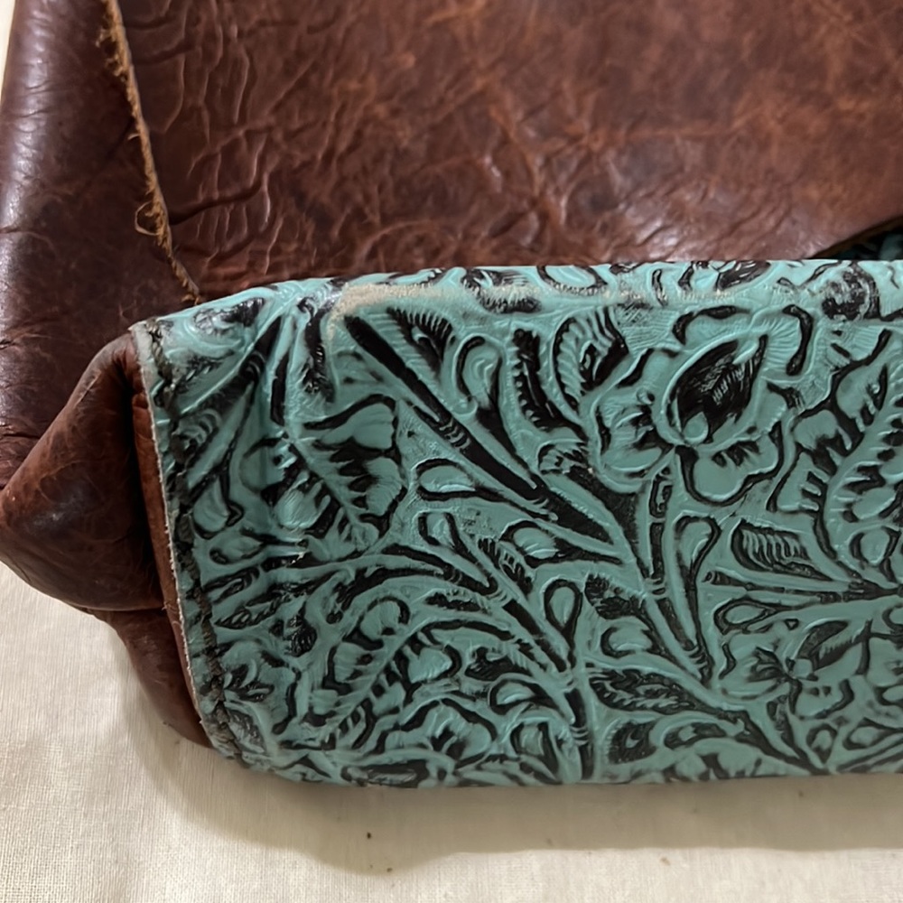 Buffalo leather purse - Picture 4 of 6